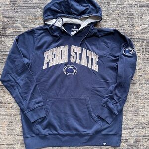 Penn State Fanatics Men's Navy Blue Hoodie large